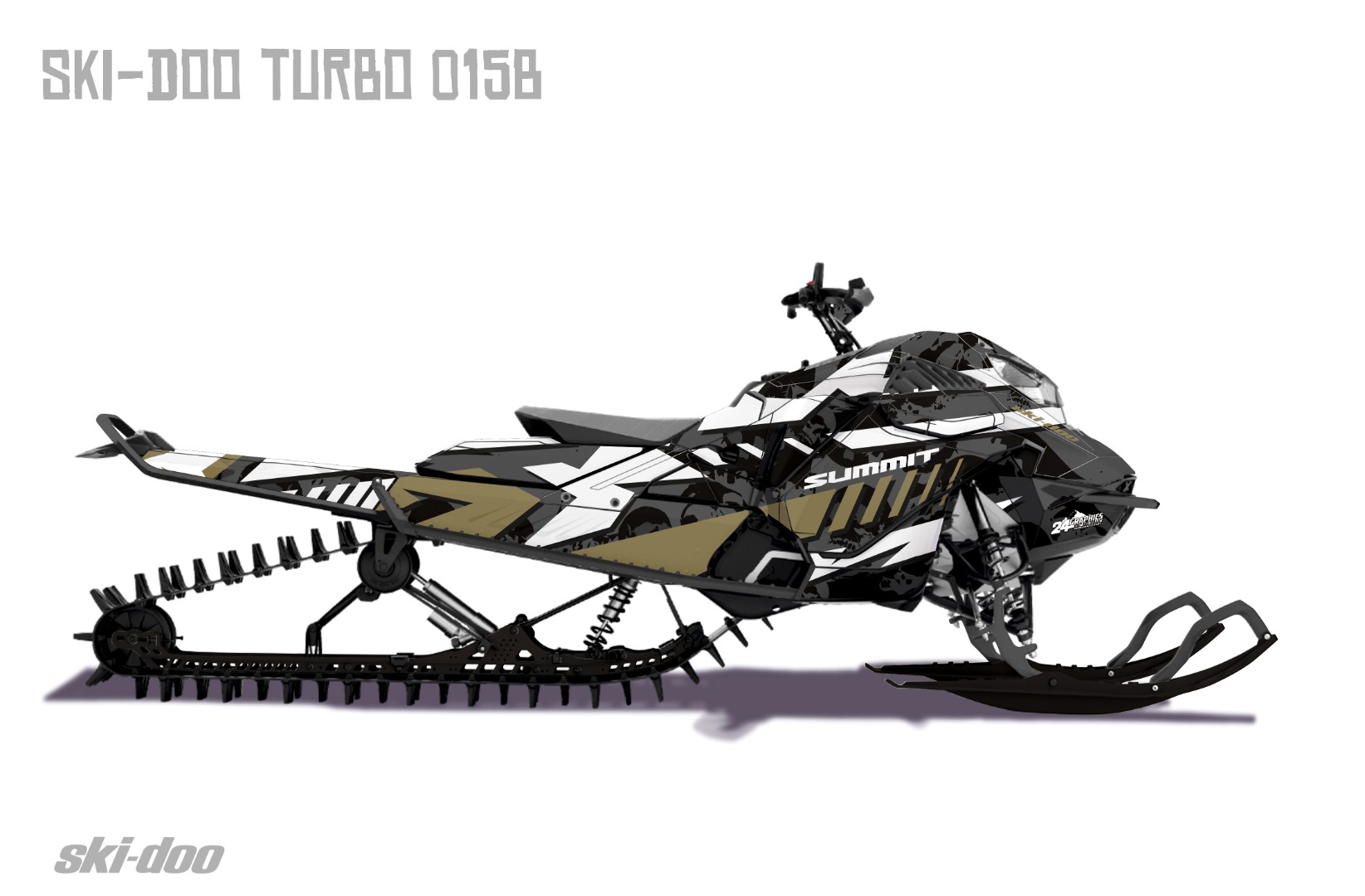 Наклейки Ski-doo Summit Turbo 015_1