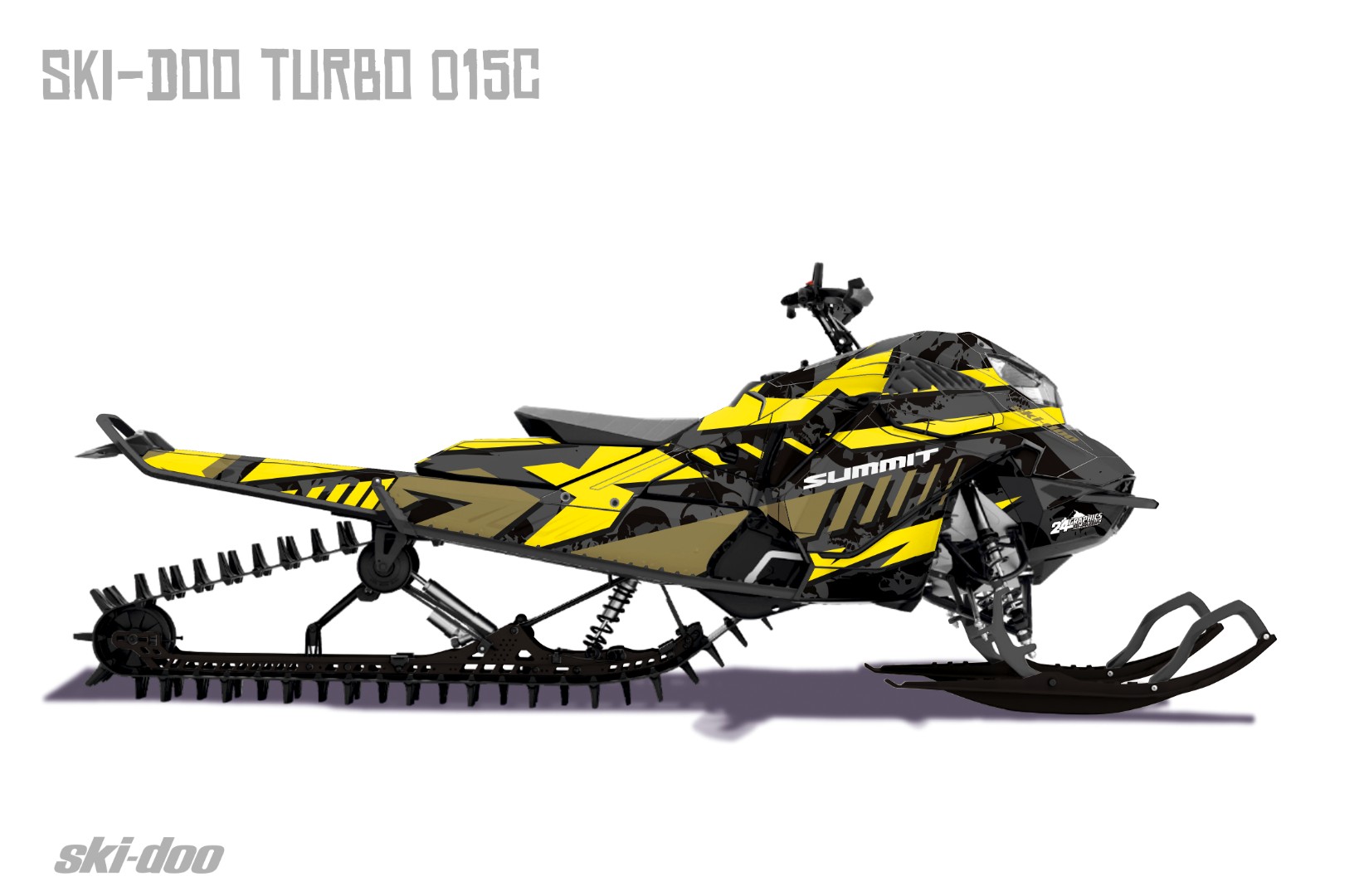 Наклейки Ski-doo Summit Turbo 015_2