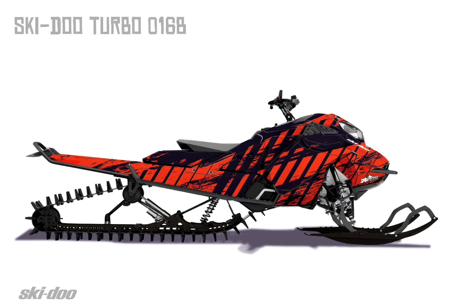 Наклейки Ski-doo Summit Turbo 016_1