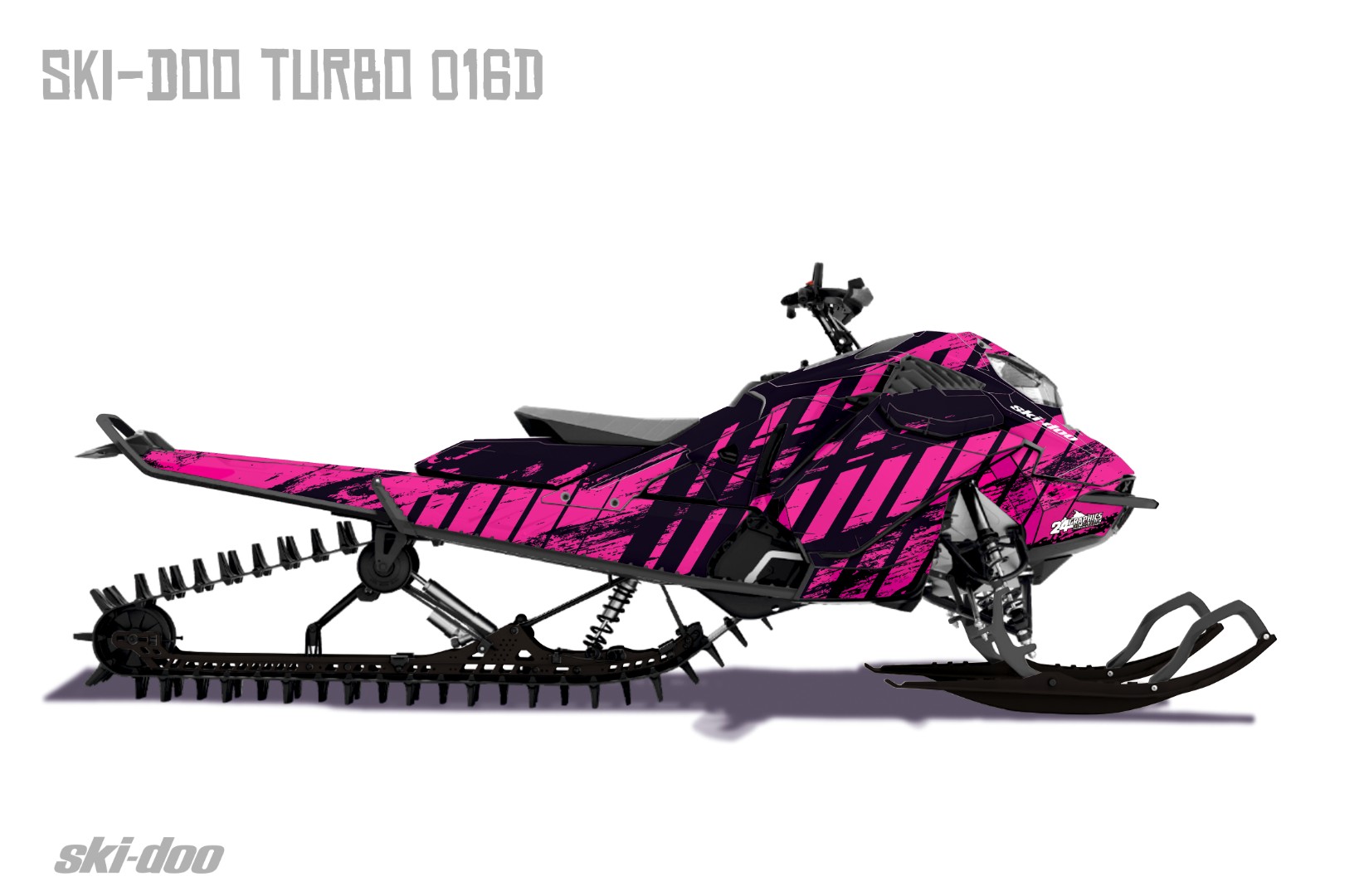 Наклейки Ski-doo Summit Turbo 016_3