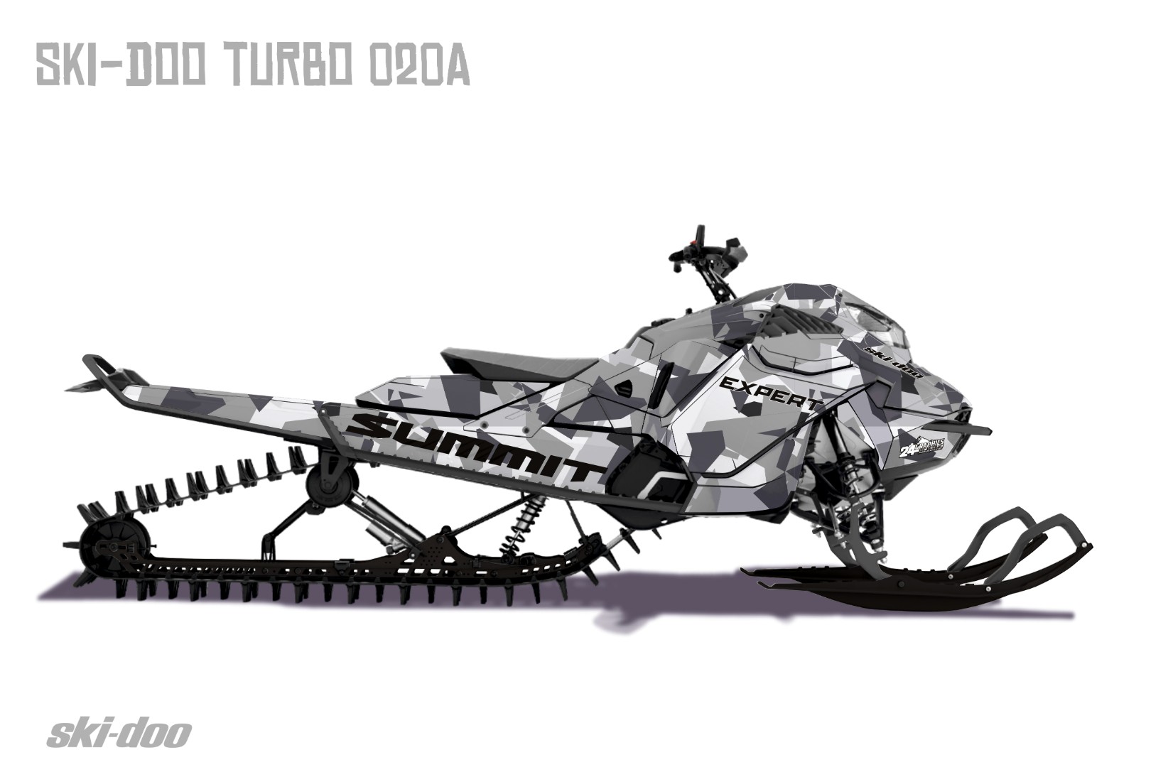 Наклейки Ski-doo Summit Turbo 020