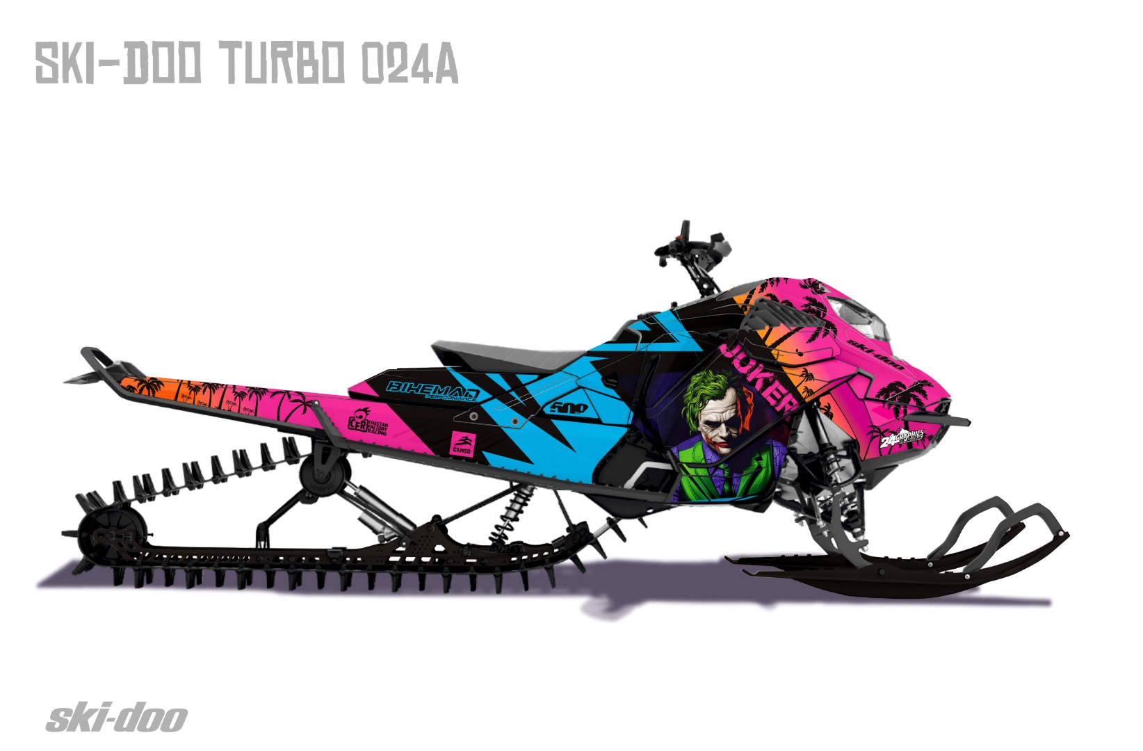 Наклейки Ski-doo Summit Turbo 024