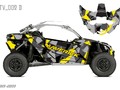 Наклейки Can Am Maverick X3 002_3