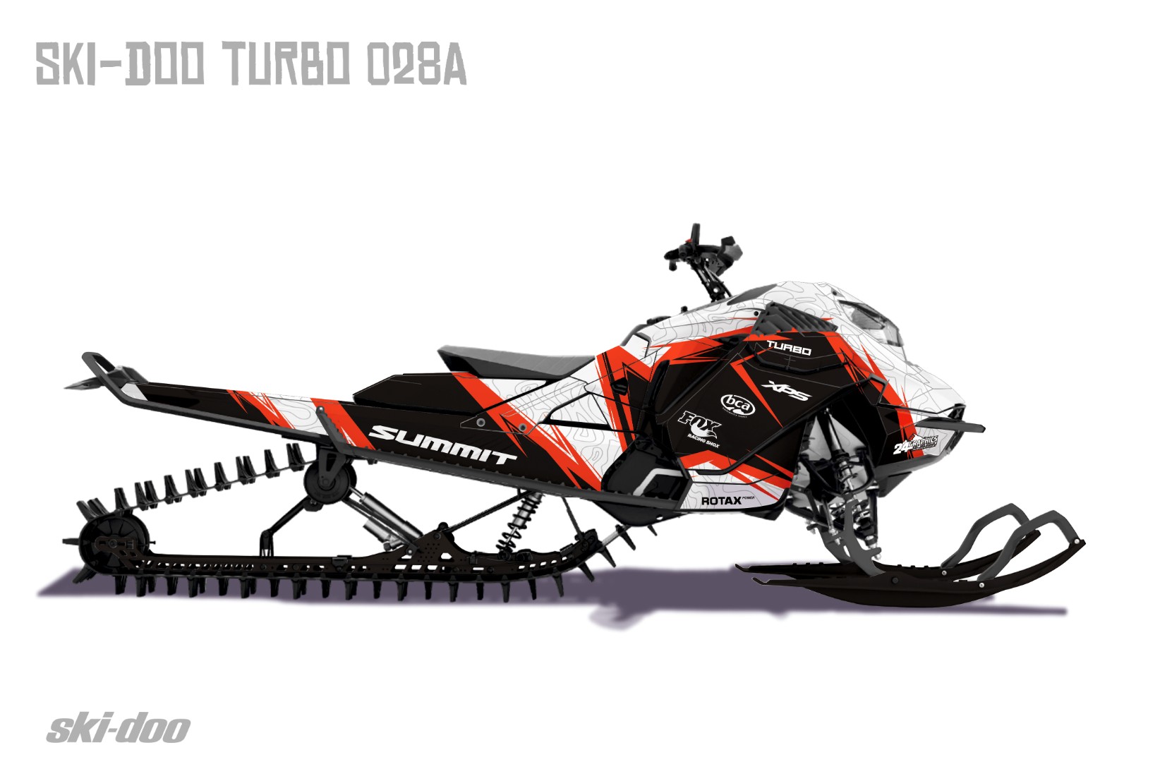 Наклейки Ski-doo Summit Turbo 028