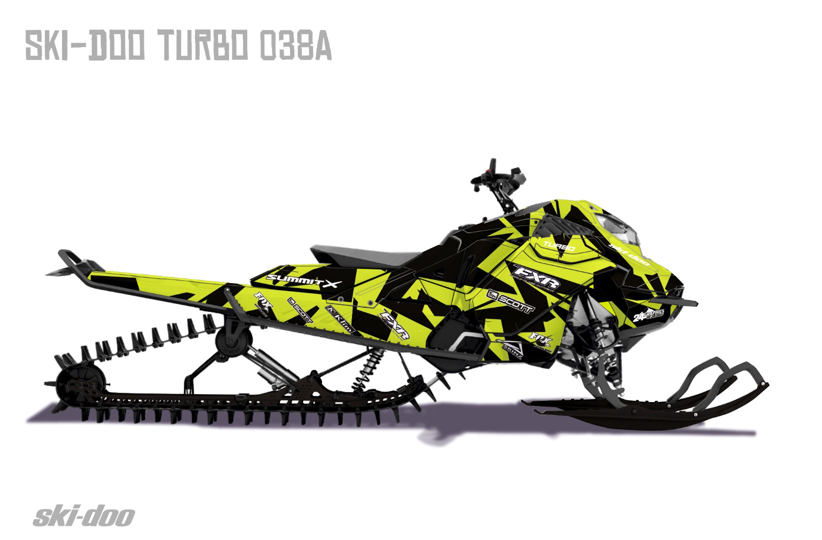 Наклейки Ski-doo Summit Turbo 038