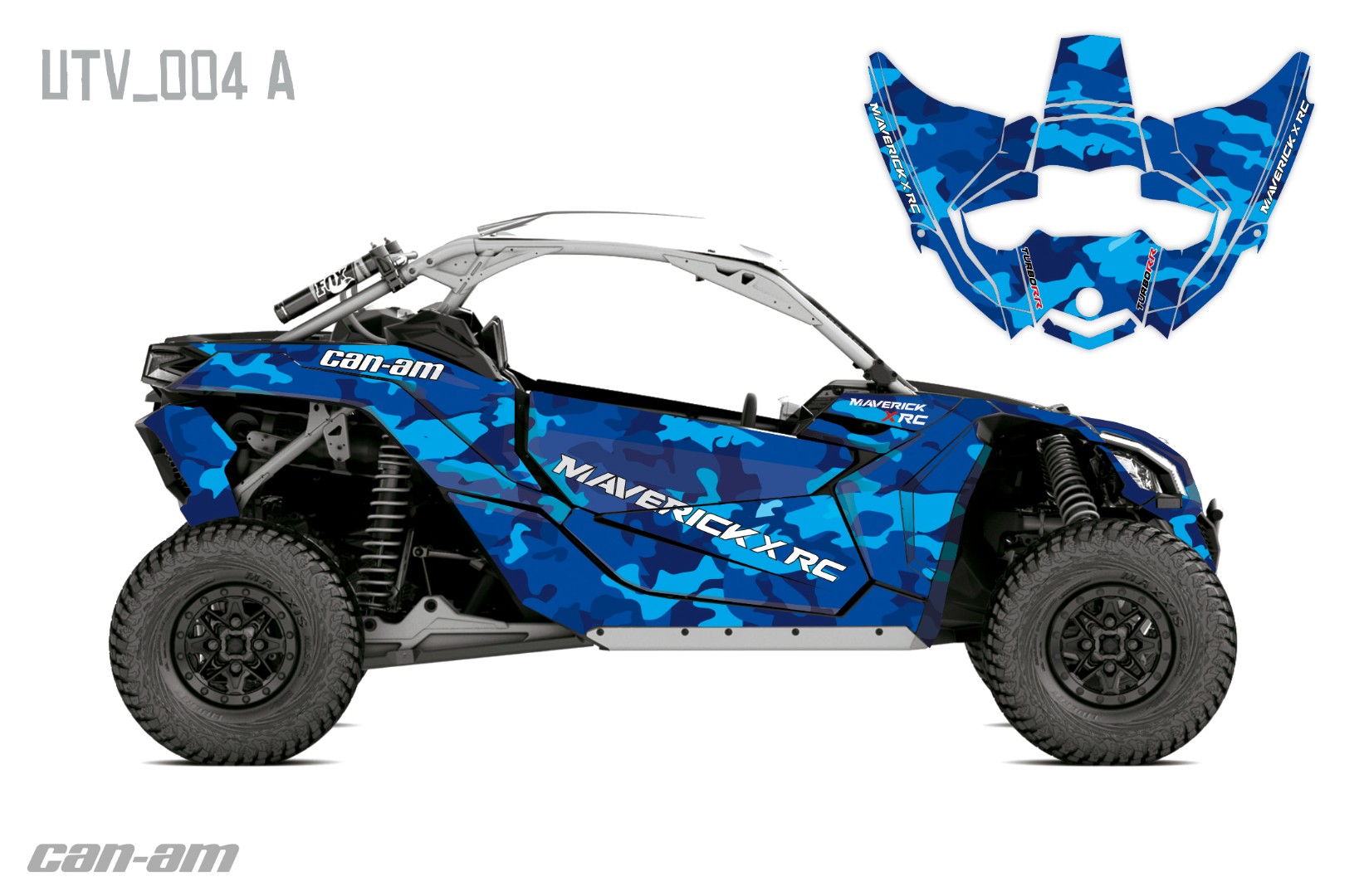 Наклейки Can Am Maverick X3 004_0