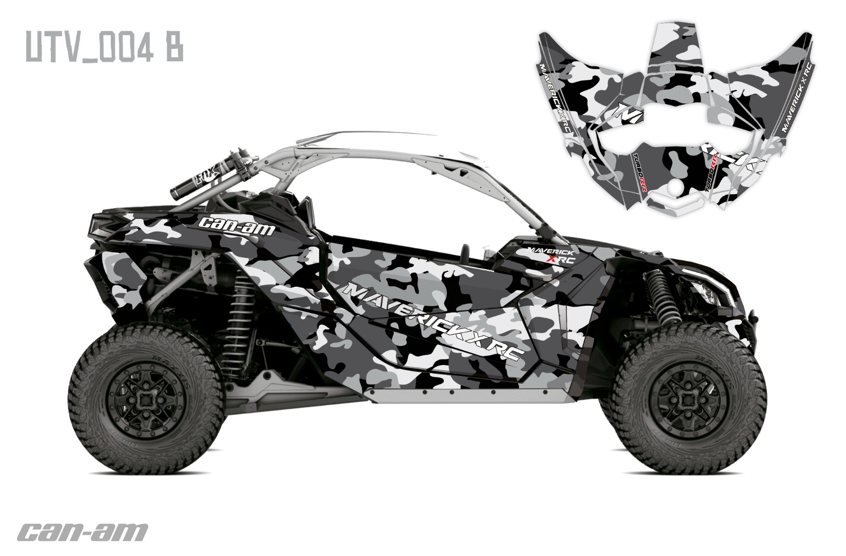 Наклейки Can Am Maverick X3 004_1