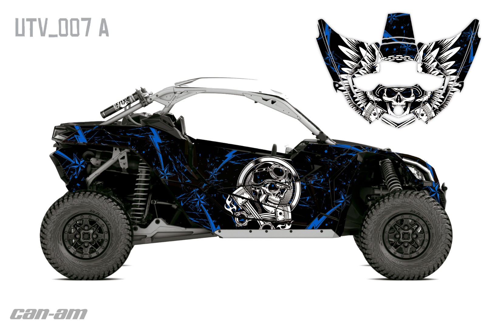 Наклейки Can Am Maverick X3 007_0