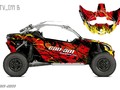 Наклейки Can Am Maverick X3 011_1