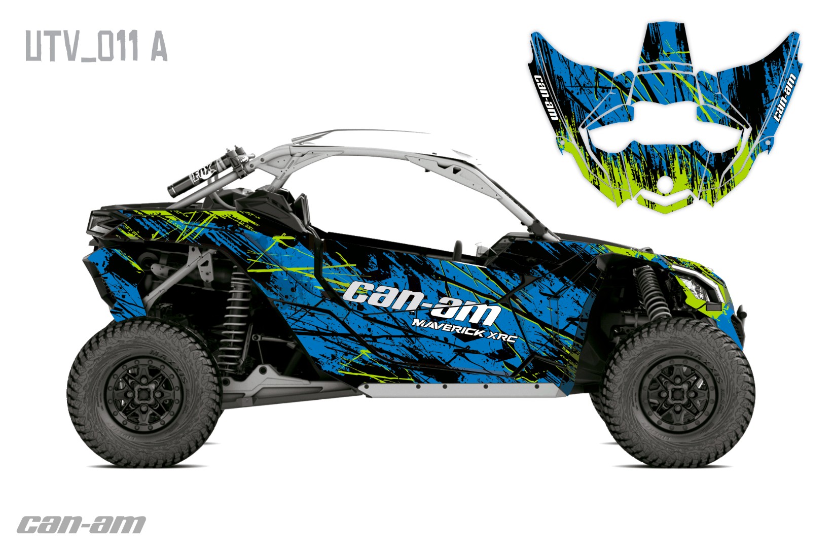 Наклейки Can Am Maverick X3 011_0