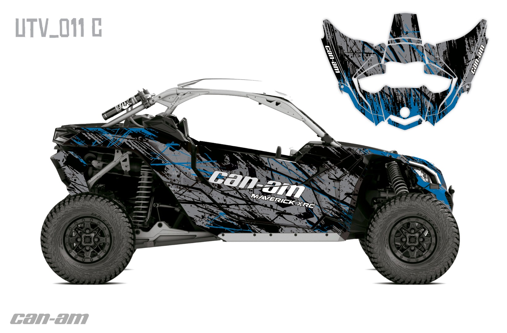 Наклейки Can Am Maverick X3 011_2