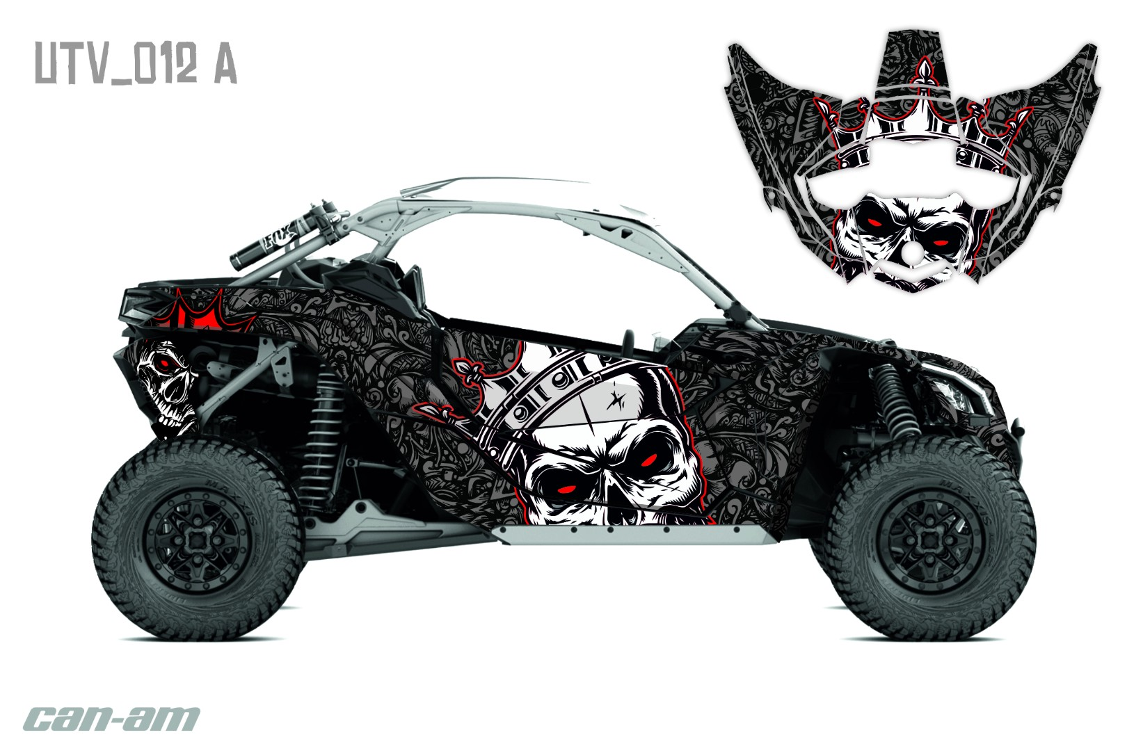 Наклейки Can Am Maverick X3 012_0