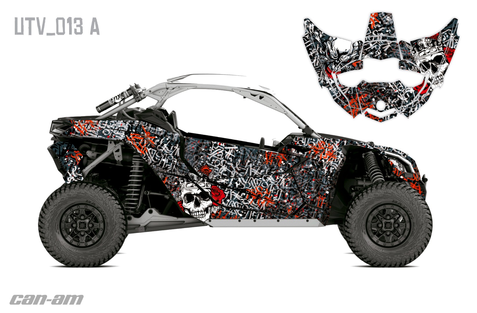 Наклейки Can Am Maverick X3 013_0