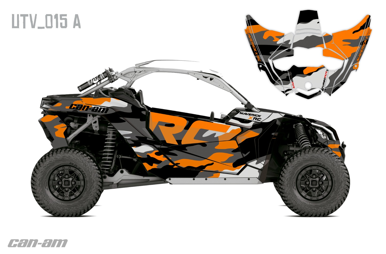 Наклейки Can Am Maverick X3 015_0