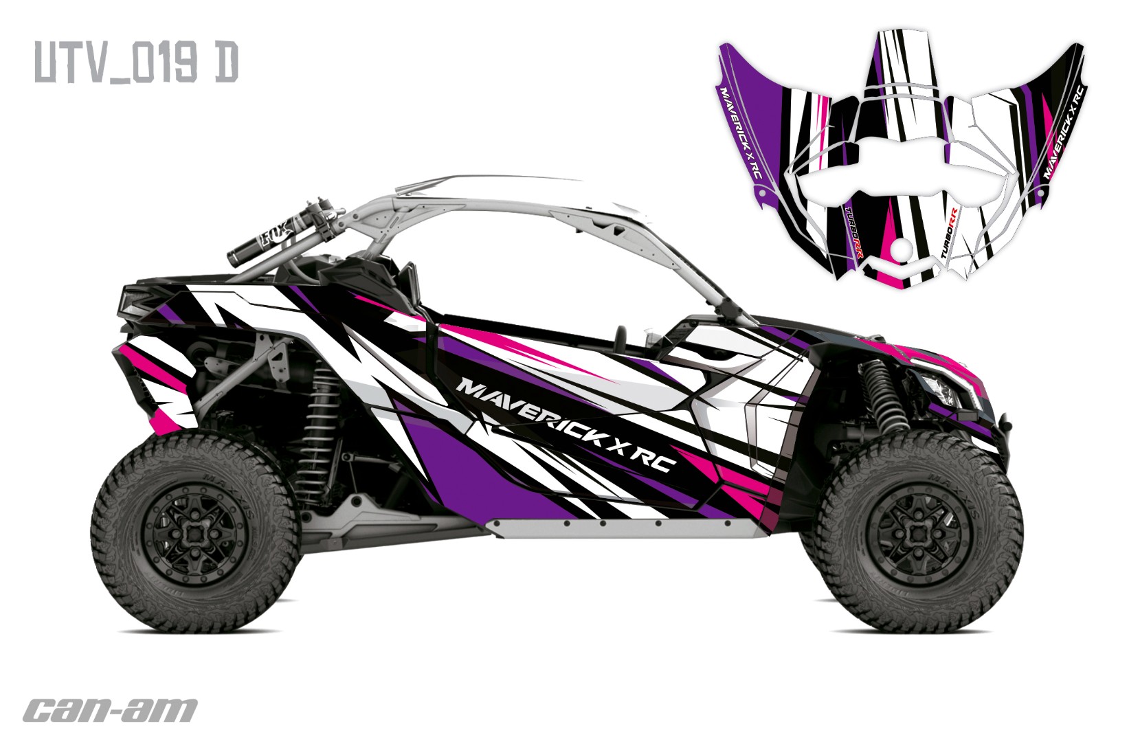 Наклейки Can Am Maverick X3 019_3