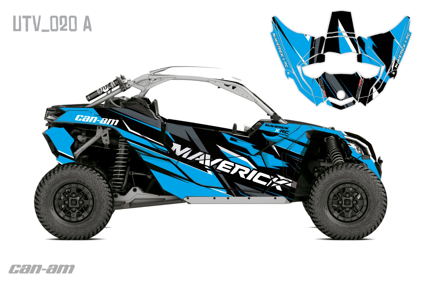 Наклейки Can Am Maverick X3 020_0