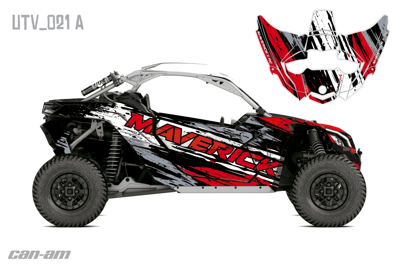 Наклейки Can Am Maverick X3 021_0