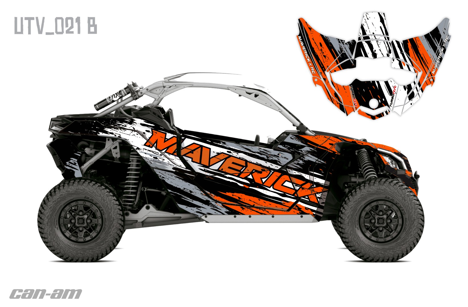 Наклейки Can Am Maverick X3 021_1