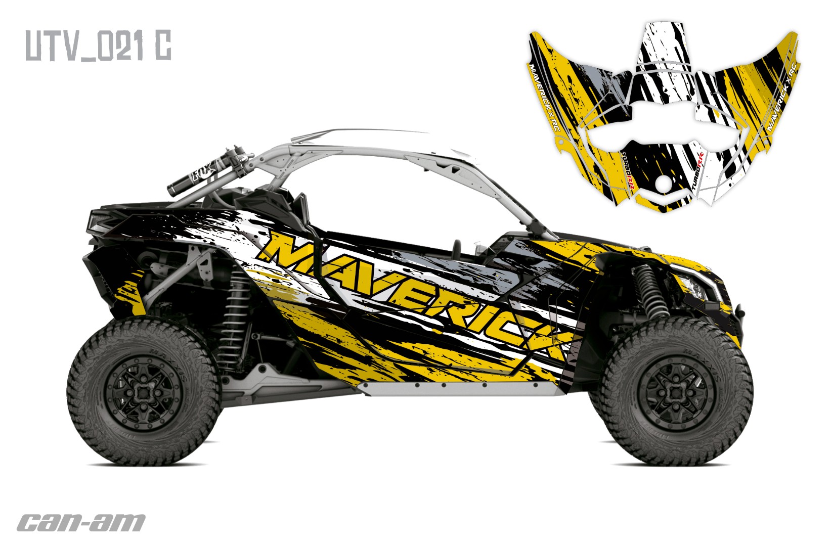 Наклейки Can Am Maverick X3 021_2