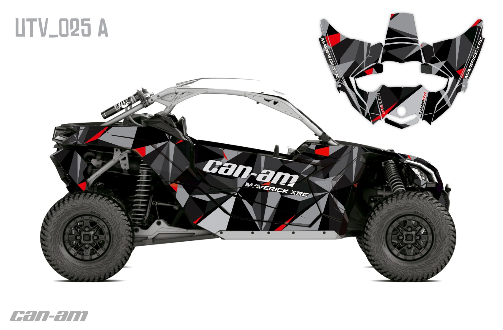 Наклейки Can Am Maverick X3 025