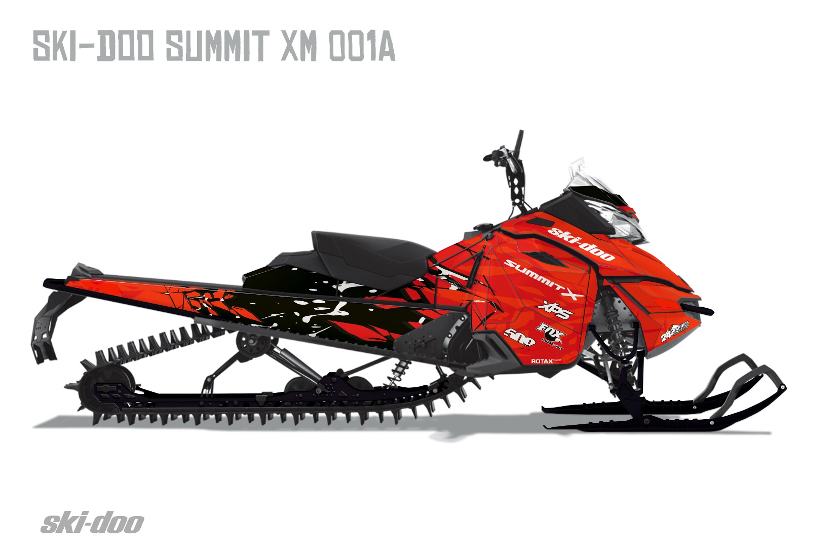 Наклейки Ski-doo Summit XM 001