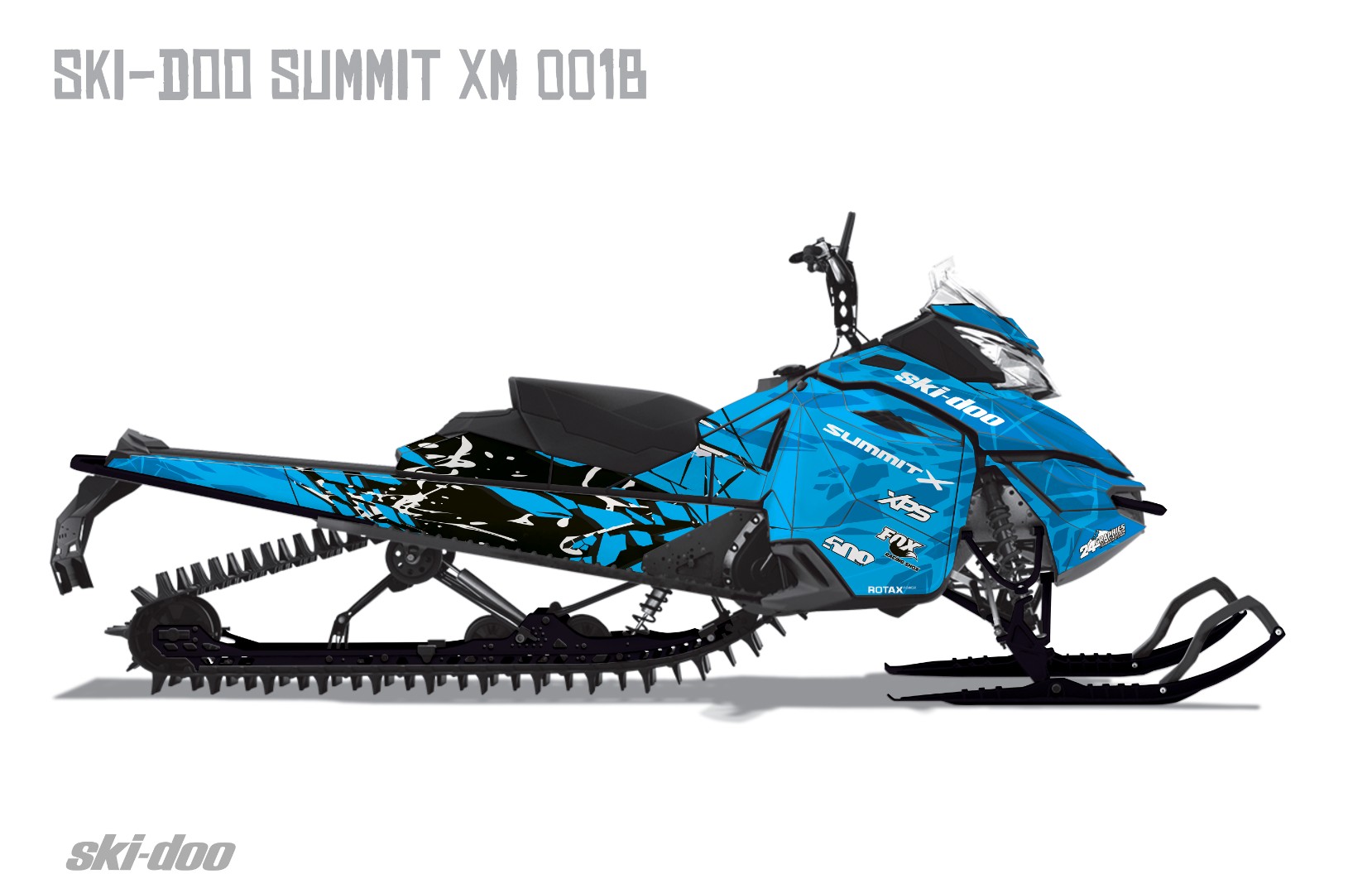 Наклейки Ski-doo Summit XM 001_1