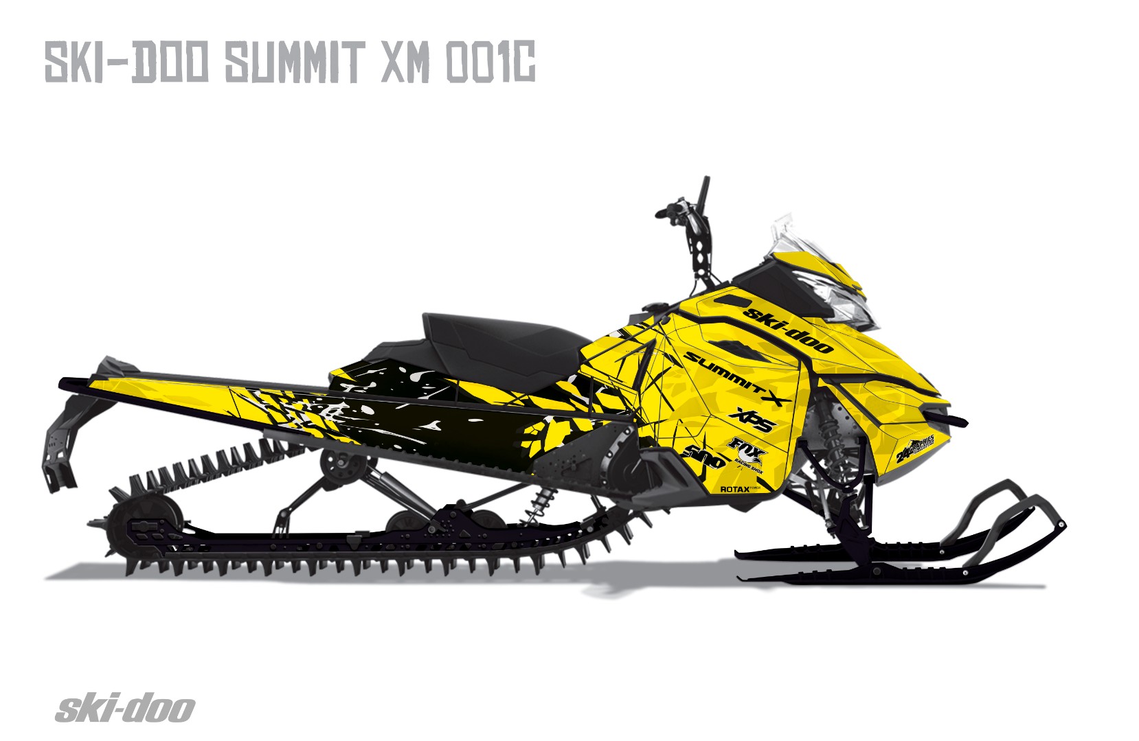 Наклейки Ski-doo Summit XM 001_2