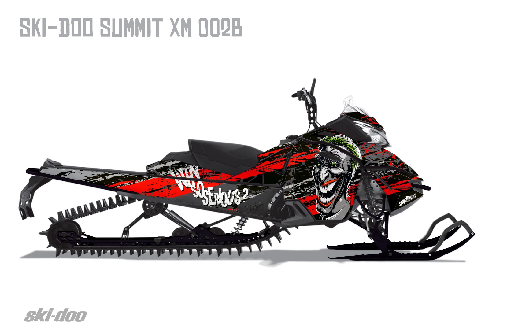 Наклейки Ski-doo Summit XM 002_1