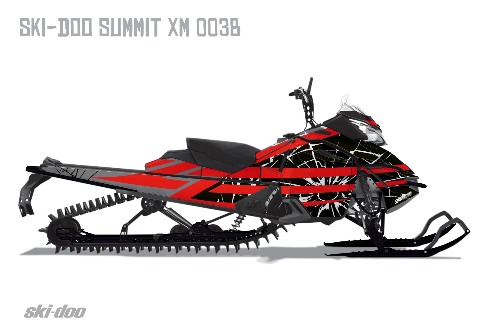 Наклейки Ski-doo Summit XM 003_1