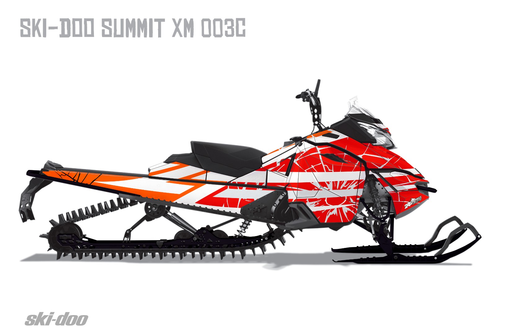 Наклейки Ski-doo Summit XM 003_2