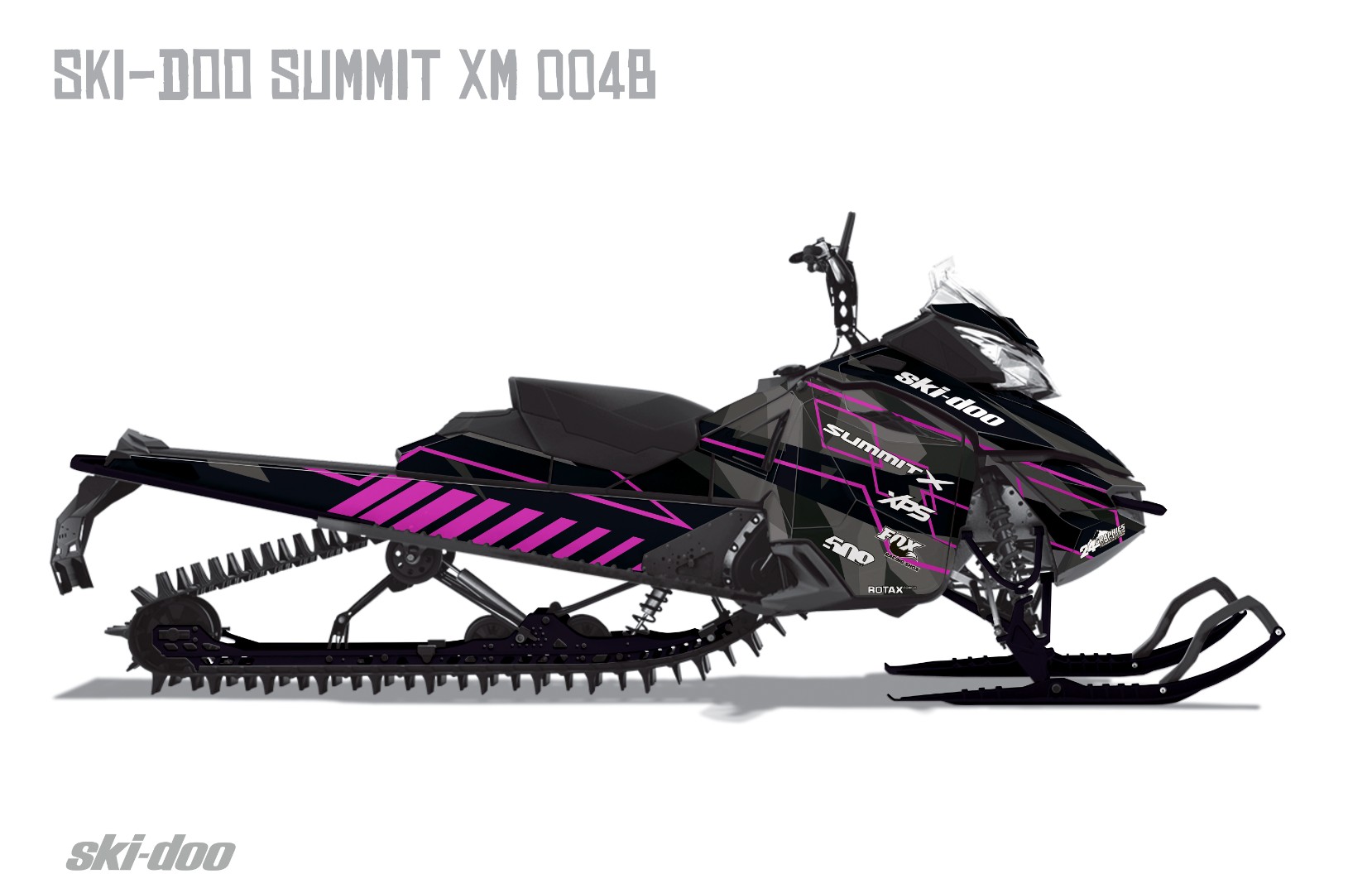 Наклейки Ski-doo Summit XM 004_1