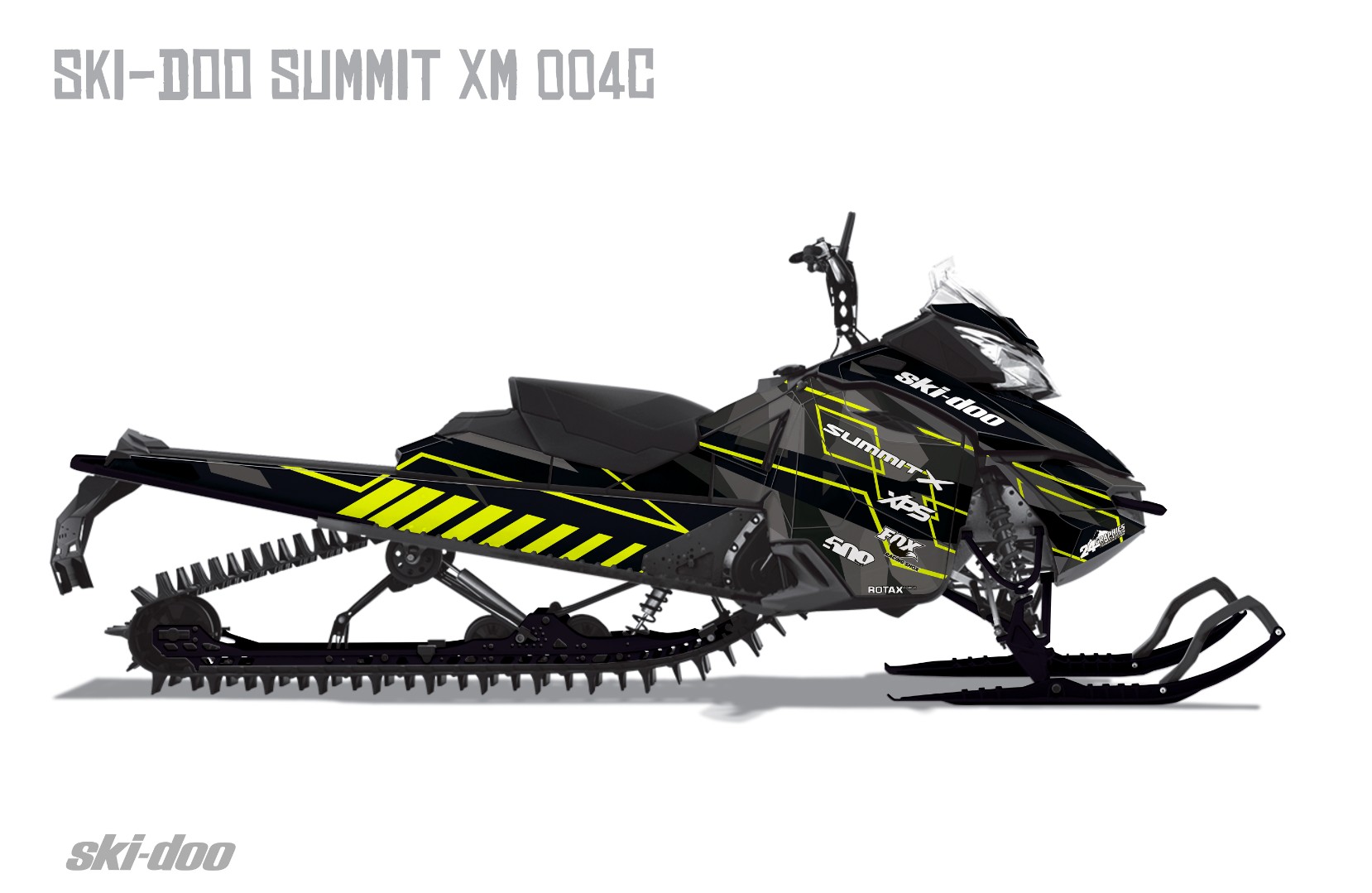 Наклейки Ski-doo Summit XM 004_2