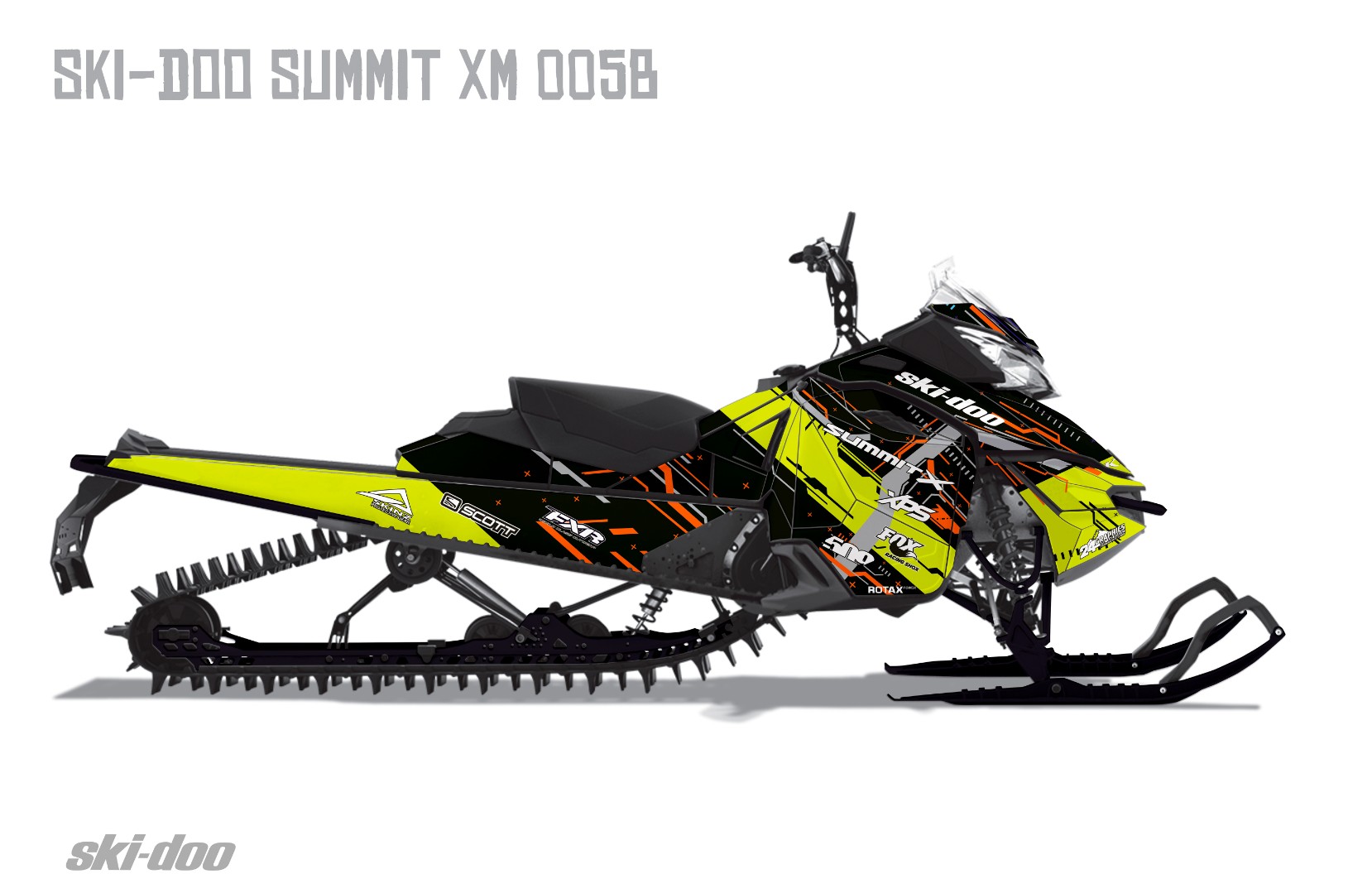 Наклейки Ski-doo Summit XM 005_1