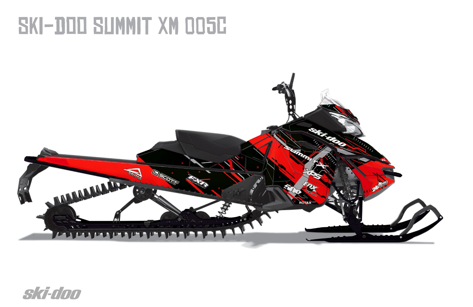 Наклейки Ski-doo Summit XM 005_2