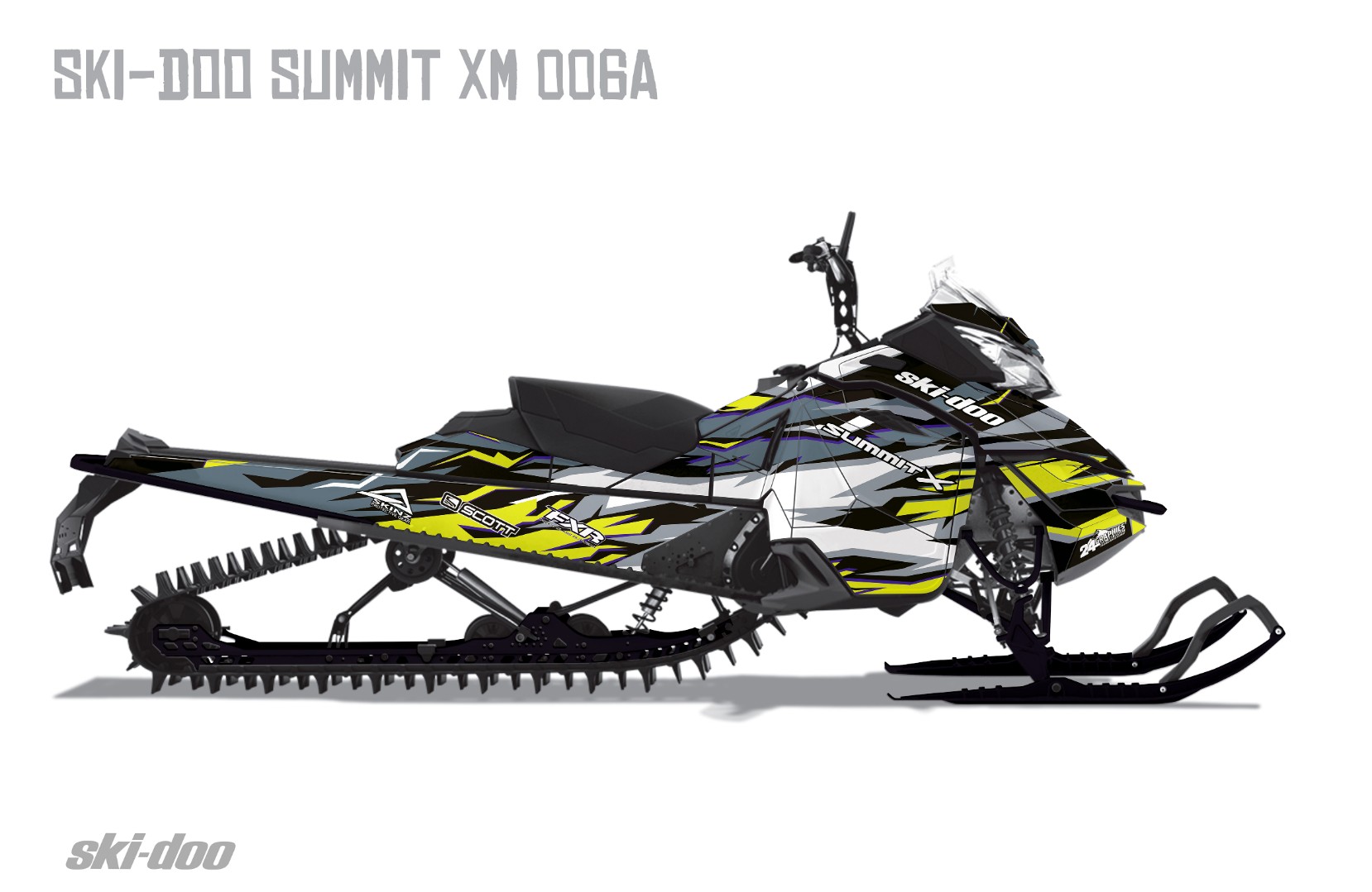 Наклейки Ski-doo Summit XM 006