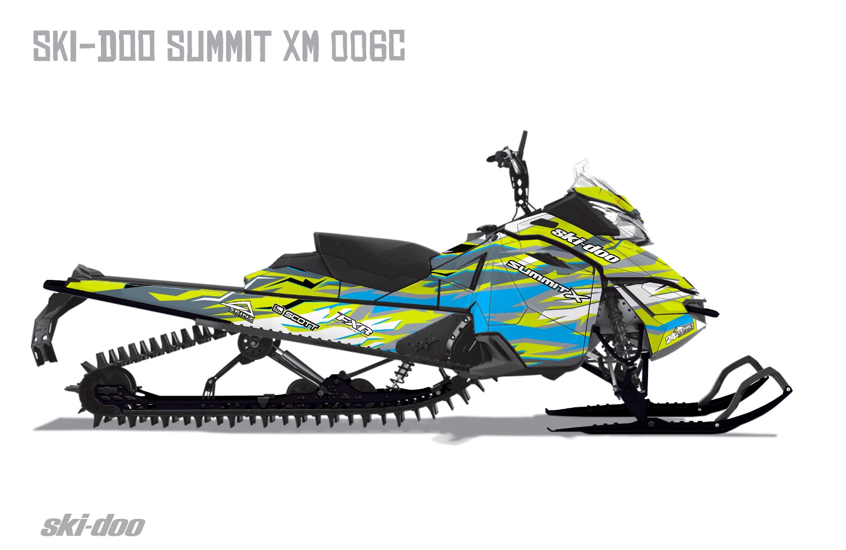 Наклейки Ski-doo Summit XM 006_2