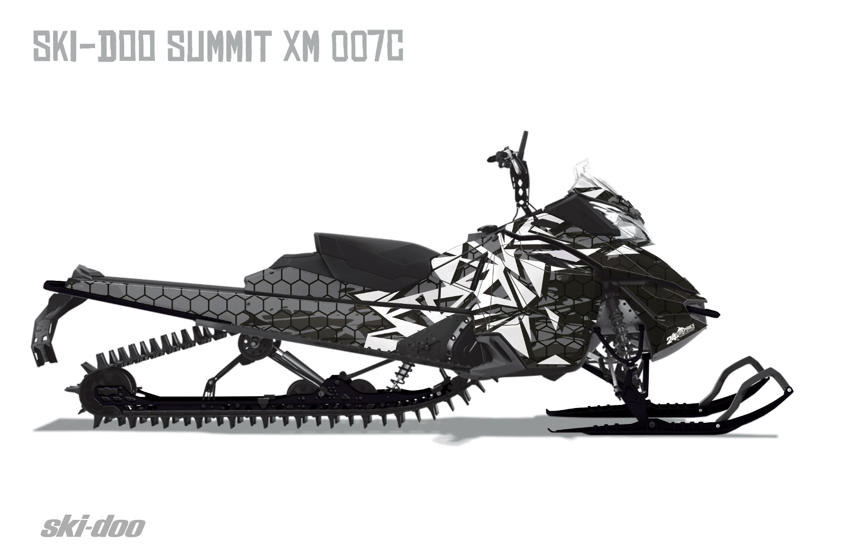 Наклейки Ski-doo Summit XM 007_2