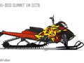 Наклейки Ski-doo Summit XM 007_1