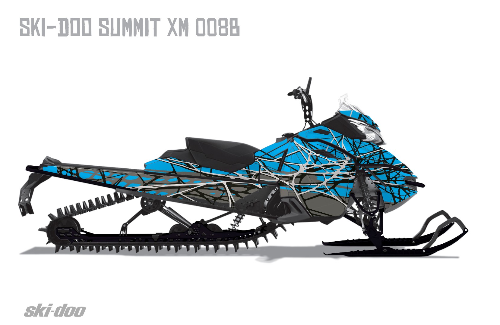 Наклейки Ski-doo Summit XM 008_1