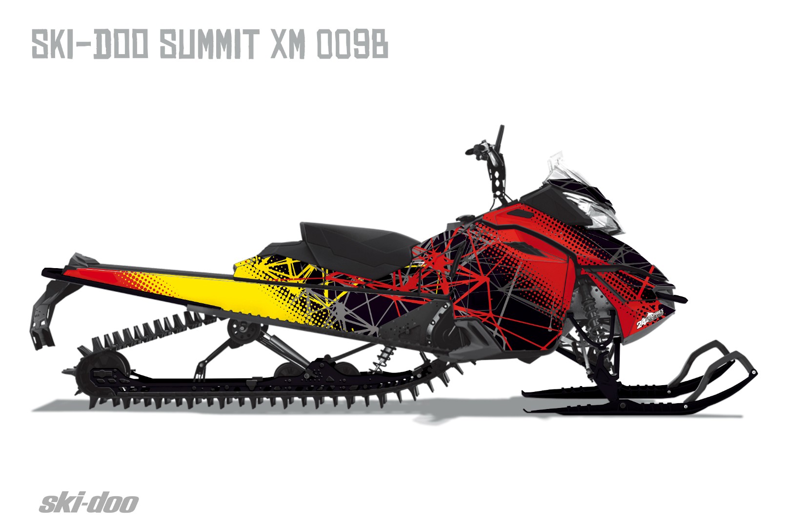 Наклейки Ski-doo Summit XM 009_1