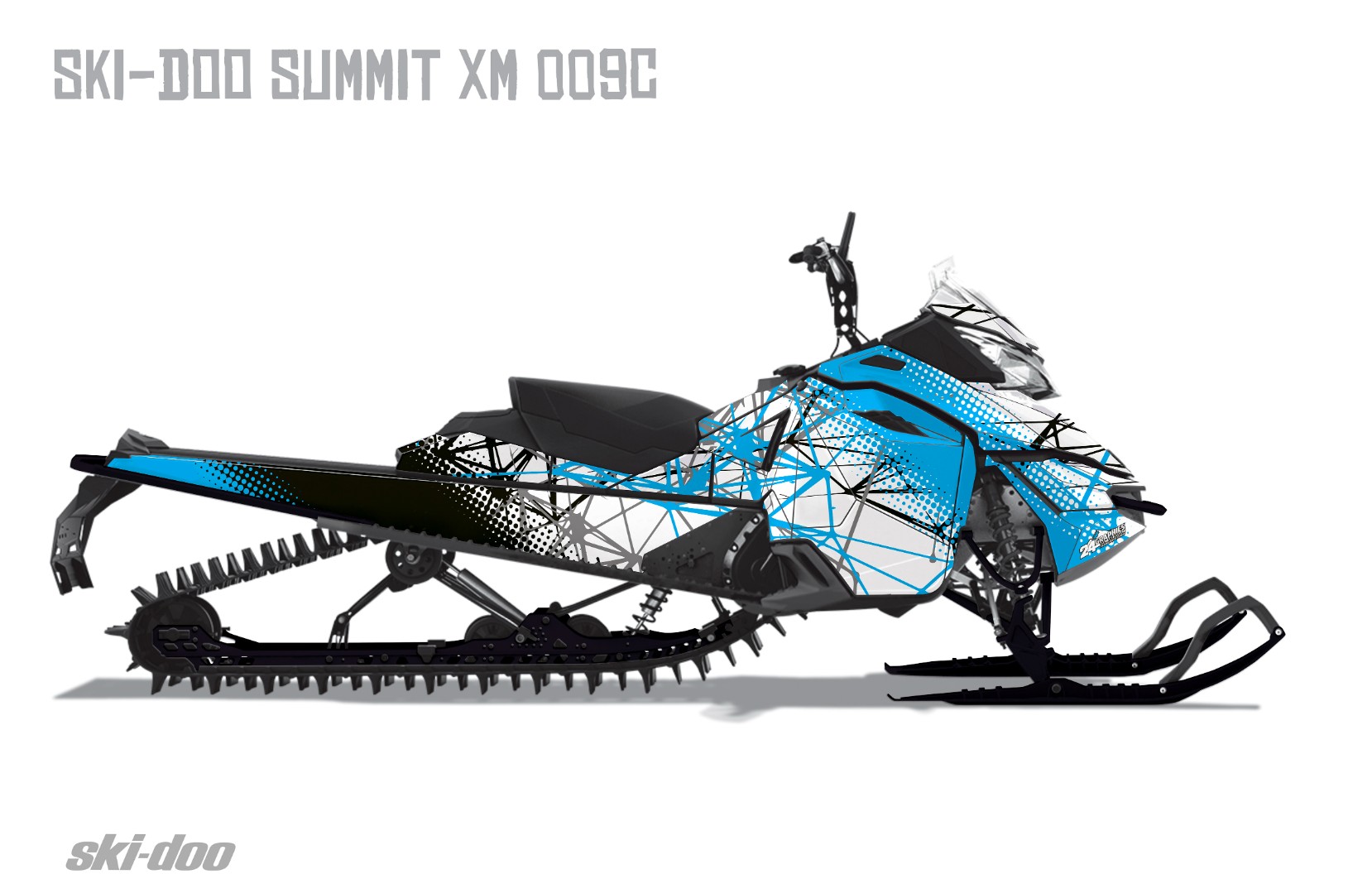 Наклейки Ski-doo Summit XM 009_2