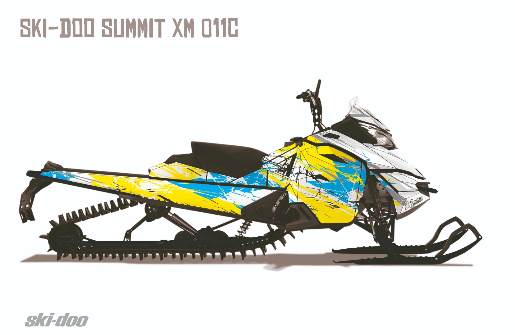 Наклейки Ski-doo Summit XM 011_2