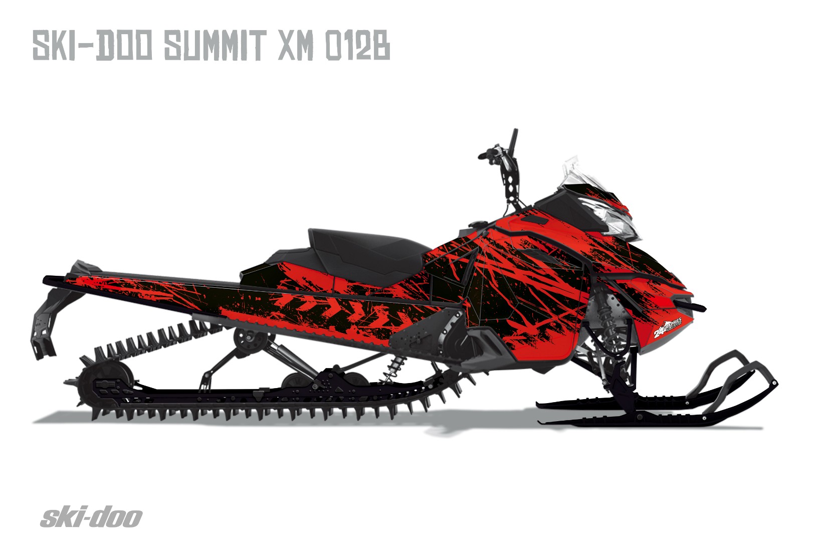 Наклейки Ski-doo Summit XM 012_1