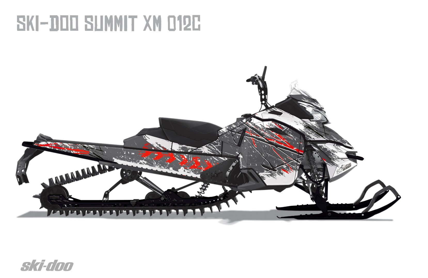 Наклейки Ski-doo Summit XM 012_2