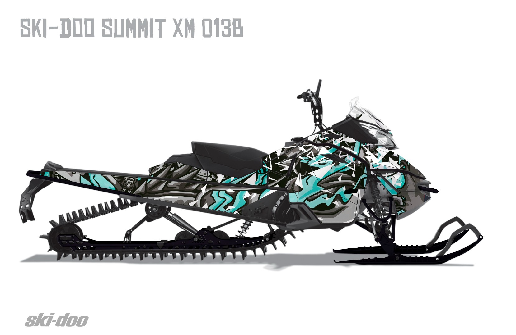 Наклейки Ski-doo Summit XM 013_1