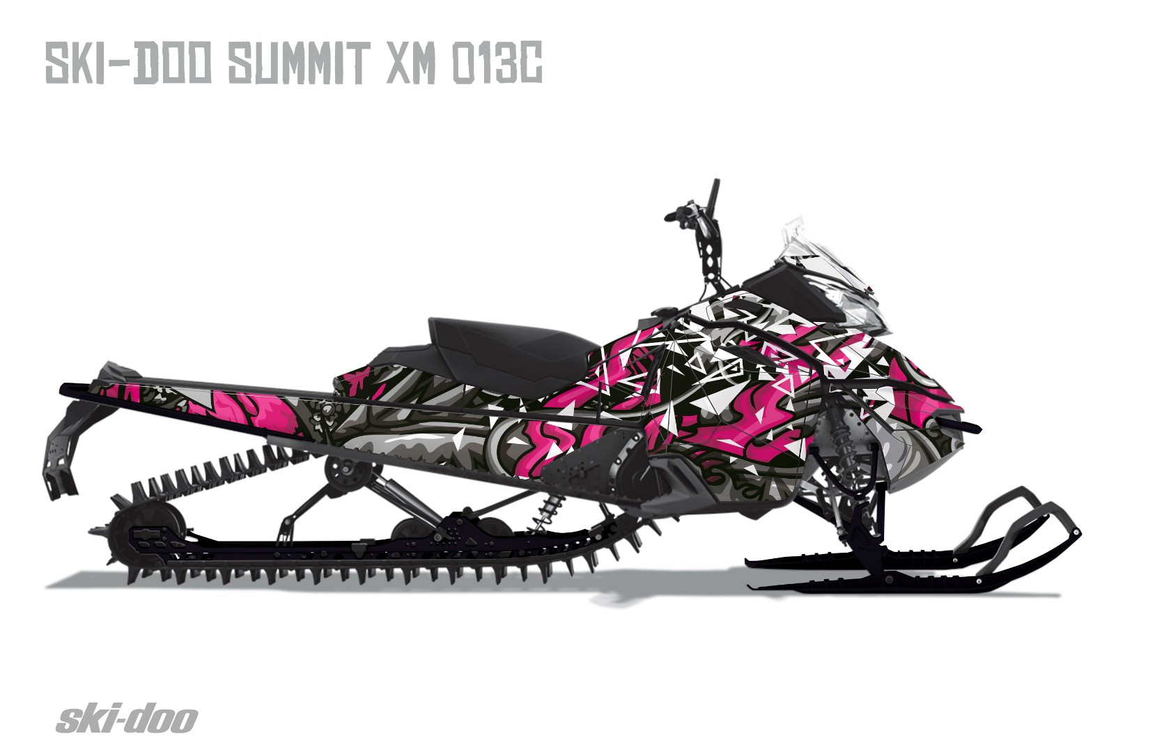 Наклейки Ski-doo Summit XM 013_2