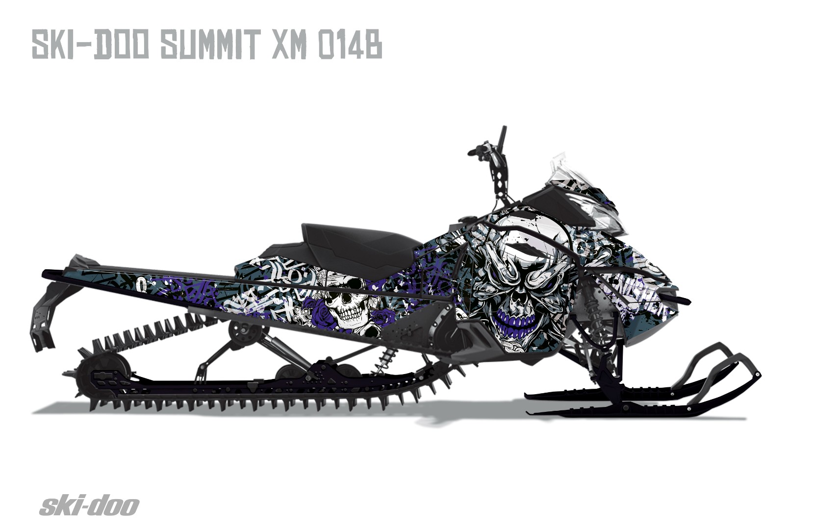 Наклейки Ski-doo Summit XM 014_1