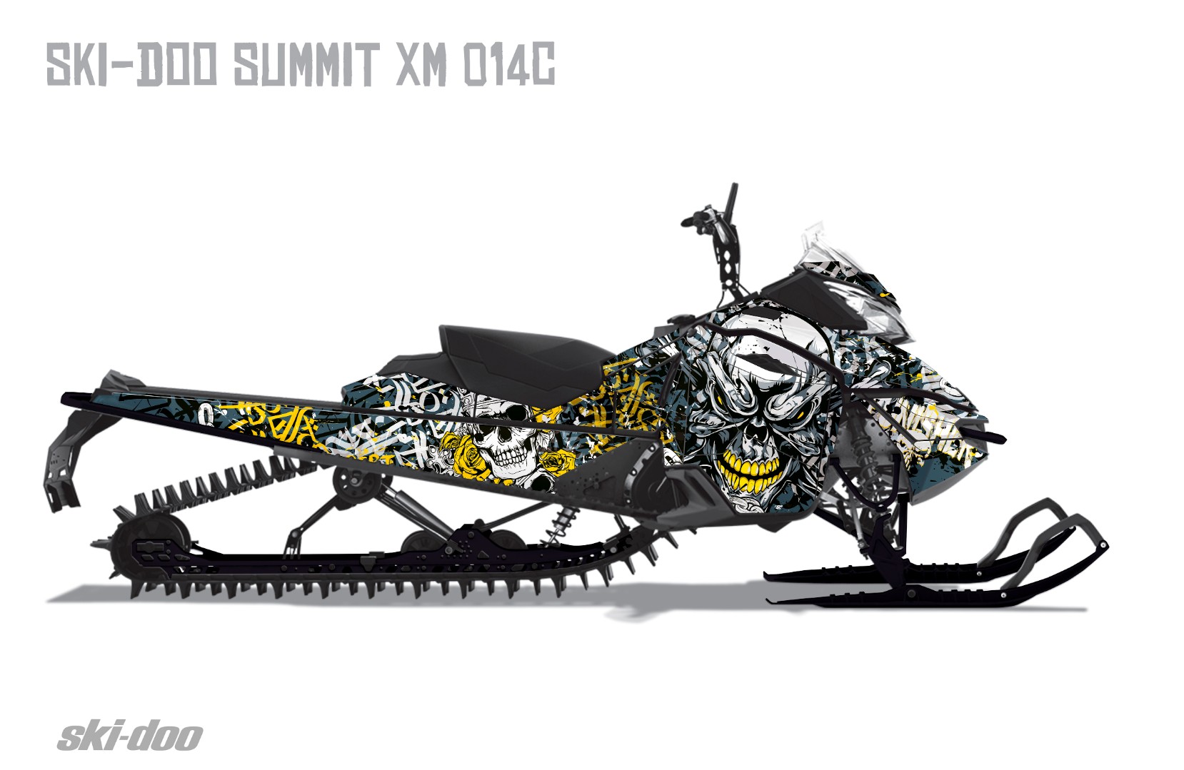 Наклейки Ski-doo Summit XM 014_2