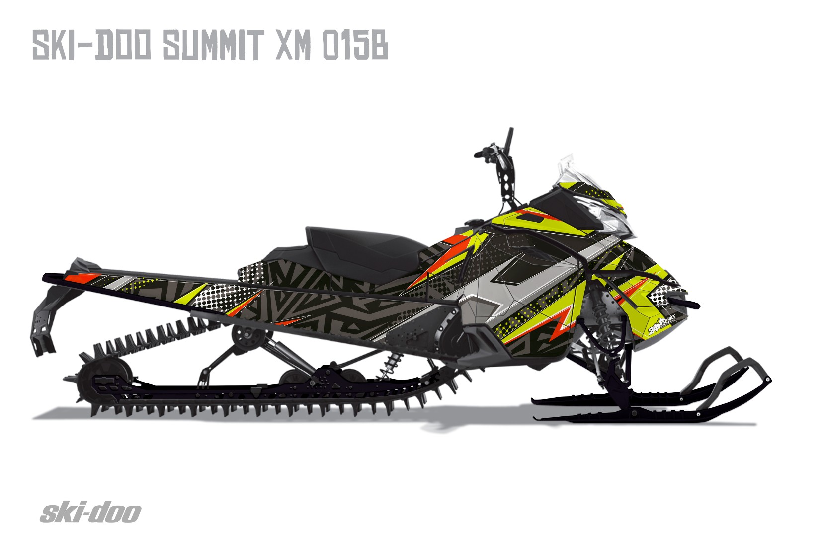 Наклейки Ski-doo Summit XM 015_2