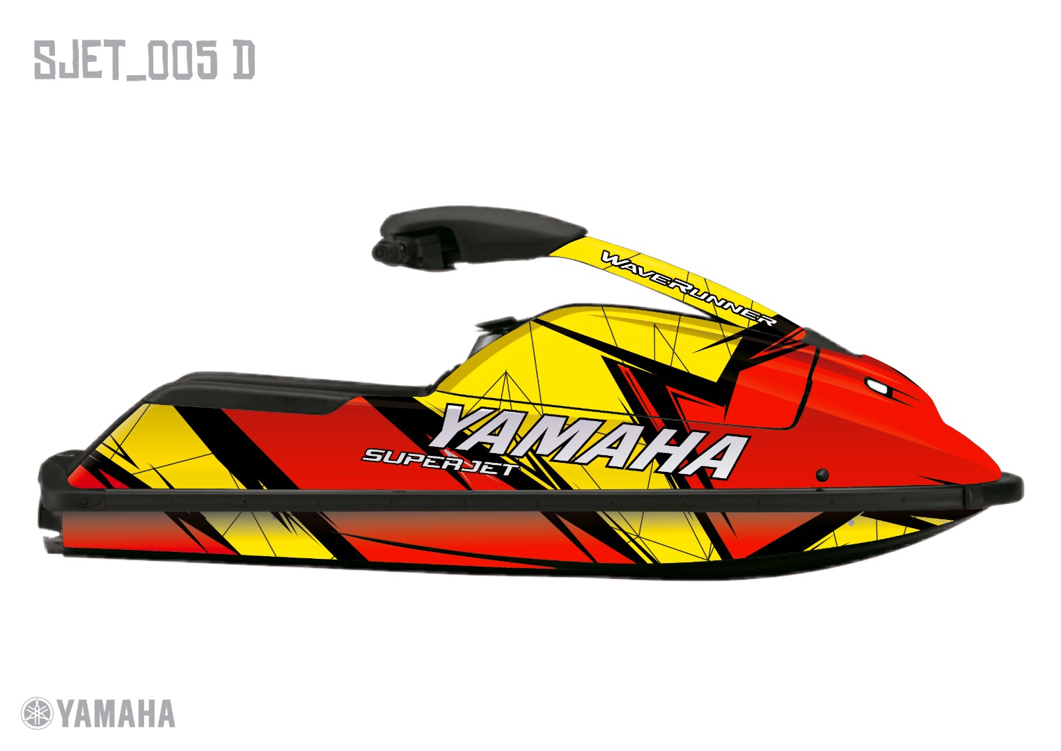 Наклейки Yamaha Super Jet 005_3